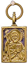Православный нательный образок: Св. апостолАндрей