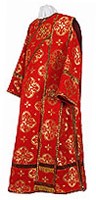 Диаконское облачение из парчи П (красный/золото)