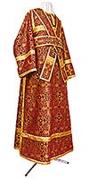 Иподиаконское облачение из парчи П (бордовый/золото)