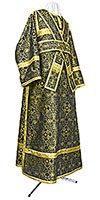 Иподиаконское облачение из парчи П (чёрный/золото)
