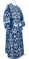 Иподиаконское облачение из парчи ПГ1 (синий/серебро)