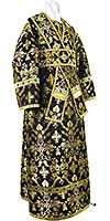 Иподиаконское облачение из парчи ПГ1 (чёрный/золото)
