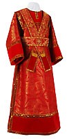 Иподиаконское облачение из парчи ПГ3 (красный/золото)