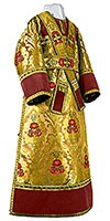 Иподиаконское облачение из парчи ПГ4 (жёлтый/золото)