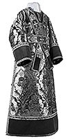 Иподиаконское облачение из парчи ПГ4 (чёрный/серебро)