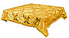 Пелена на престол/жертвенник из парчи ПГ6 (жёлтый/золото)