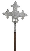 Крест запрестольный ювелирный - 1