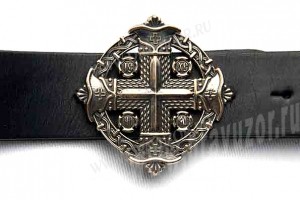 Пояс мужской - Мальтийский крест
