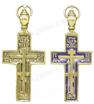 Православный нательный крест №22