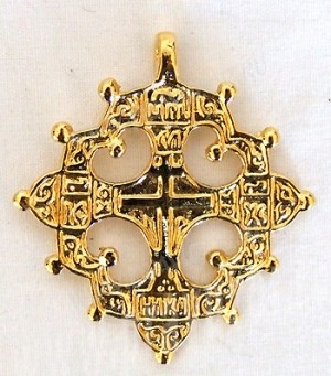 Православный нательный крест №23