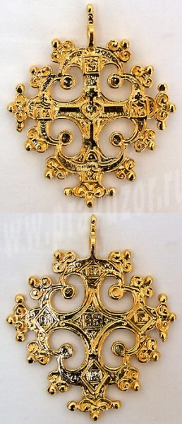 Православный нательный крест №27