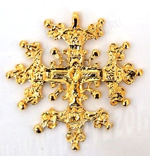 Православный нательный крест №43