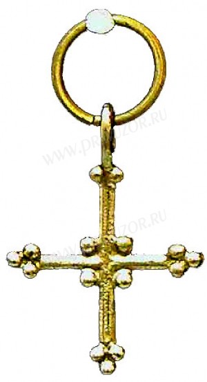 Православный нательный крест №230