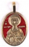 Нательный мощевик: Св. великомученик и целитель Пантелеимон