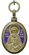 Нательный мощевик: Преп. Сергий Радонежский чудотворец