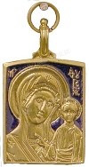 Православный нательный образок:Икона Пресв. Богородицы Казанская