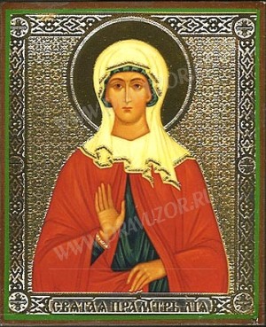 Икона: Св. праматерь Лия