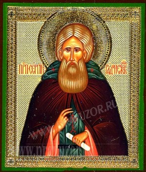 Икона: Преподобный Сергий Радонежский чудотворец