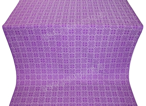 Шёлк "Каменный цветок" (фиолетовый/серебро)