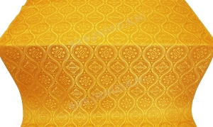 Шелк "Византия" (жёлтый/золото)
