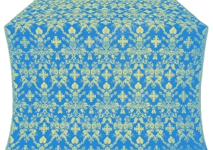 Шёлк "Феврония" (синий/золото)