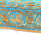Пелена вышитая "Покров Пресв. Богородицы" (синее-золото) (деталь)