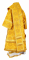 Облачение архиерейское - парча П "Вологда" (жёлтое-золото), обратная сторона, обиходная отделка
