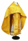 Русское архиерейское облачение - парча ПГ1 "Царь-град" (жёлтое-золото), обиходная отделка