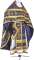 Русское архиерейское облачение - парча ПГ2 "Убрус" (фиолетовое-золото), обиходные кресты