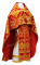 Русское архиерейское облачение - парча ПГ5 "Тарс" (красное-золото), соборная отделка