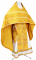 Русское архиерейское облачение - шёлк Ш3 "Симеон" (жёлтое-золото), соборная отделка