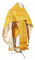 Русское архиерейское облачение - шёлк Ш3 "Златоуст" (жёлтое-золото), обиходная отделка