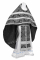 Русское архиерейское облачение - шёлк Ш3 "Алания" (чёрное-серебро), обыденная отделка