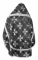 Русское архиерейское облачение - шёлк Ш4 "Подольск" (чёрное-серебро) вид сзади, обыденная отделка