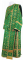Дьяконское облачение - парча П "Лавра" (зелёное-золото), обиходная отделка