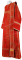Дьяконское облачение - парча П "Иерусалимский крест" (красное-золото), обиходная отделка