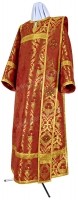 Диаконское облачение из парчи ПГ4 (красный/золото)
