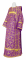 Дьяконское облачение - шёлк Ш2 "Любава" (фиолетовое-золото), обиходные кресты