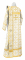 Дьяконское облачение - шёлк Ш2 "Любава" (белое-золото) (вид сзади), обиходные кресты