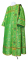 Дьяконское облачение - шёлк Ш3 "Растительный крест" (зелёное-золото), обиходные кресты