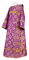 Дьяконское облачение - шёлк Ш3 "Мирликийский" (фиолетовое-золото), обиходные кресты