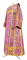 Дьяконское облачение - шёлк Ш3 "Златоуст" (фиолетовое-золото), обыденная отделка