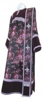 Диаконское облачение из кит. шёлка ШК (фиолетовый/серебро)