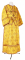Иподьяконское облачение - парча П "Иерусалимский крест" (жёлтое-бордо-золото), обиходная отделка
