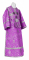Иподьяконское облачение - парча П "Престол" (фиолетовое-серебро), обыденная отделка