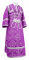 Иподьяконское облачение - парча П "Алания" (фиолетовое-серебро), обыденная отделка