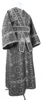 Иподиаконское облачение из парчи П (чёрный/серебро)