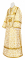 Иподьяконское облачение - парча П "Каппадокия" (белое-золото), обыденная отделка