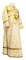 Иподьяконское облачение - парча П "Кустодия" (белое-золото), обиходная отделка