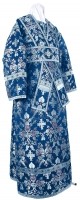 Иподиаконское облачение из парчи ПГ1 (синий/серебро)